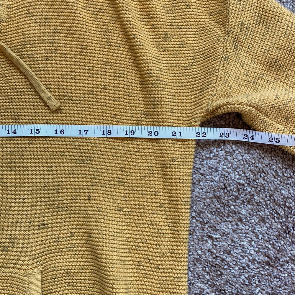 prAna Crystal Beach sweater size M Yellow and purple - Picture 7 of 12